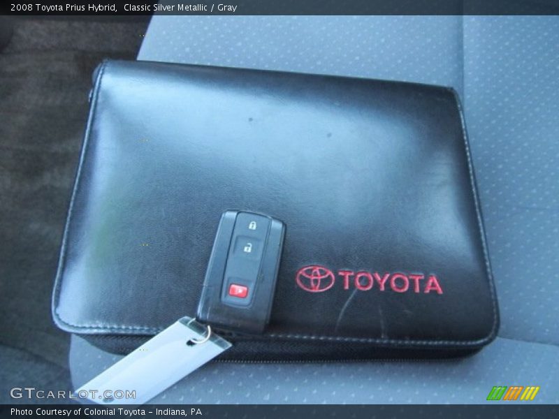 Classic Silver Metallic / Gray 2008 Toyota Prius Hybrid