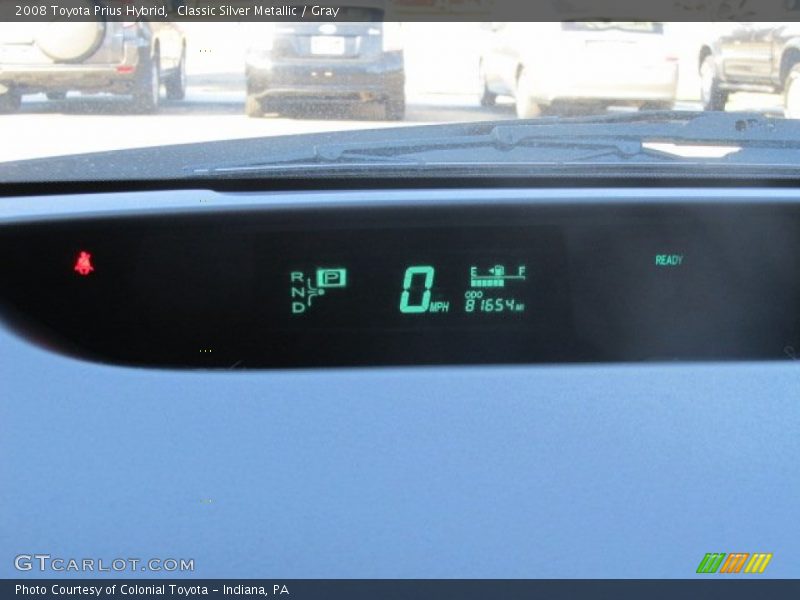 Classic Silver Metallic / Gray 2008 Toyota Prius Hybrid