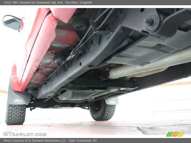 Fire Red / Graphite 2002 GMC Sonoma SLS Extended Cab 4x4