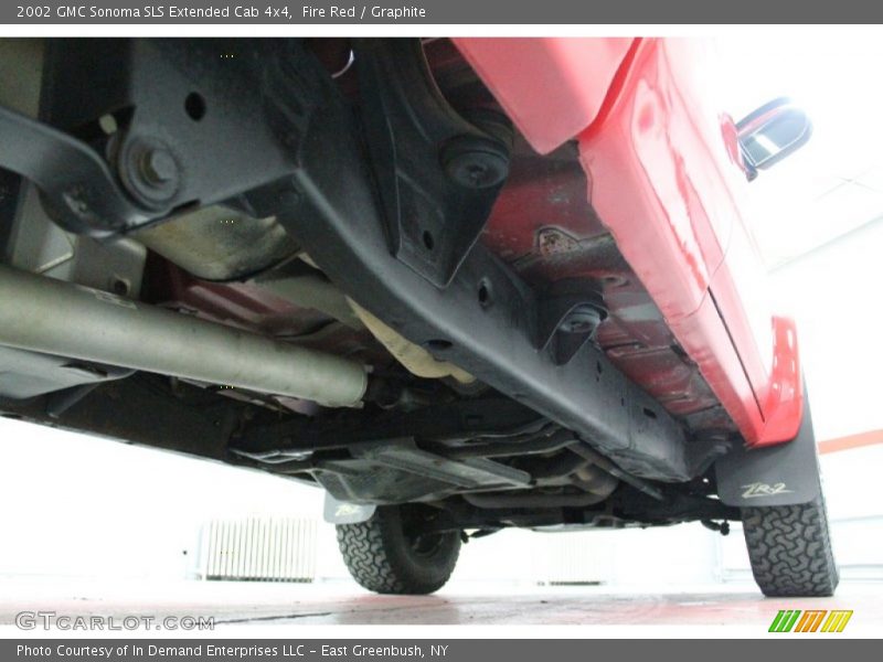 Fire Red / Graphite 2002 GMC Sonoma SLS Extended Cab 4x4