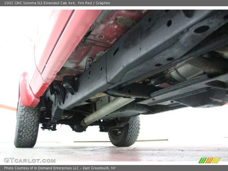 Fire Red / Graphite 2002 GMC Sonoma SLS Extended Cab 4x4