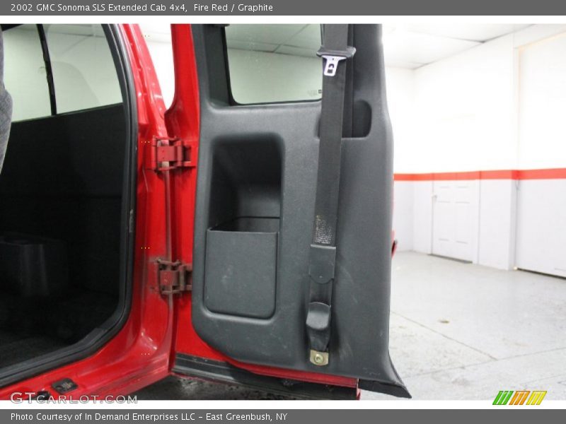 Fire Red / Graphite 2002 GMC Sonoma SLS Extended Cab 4x4