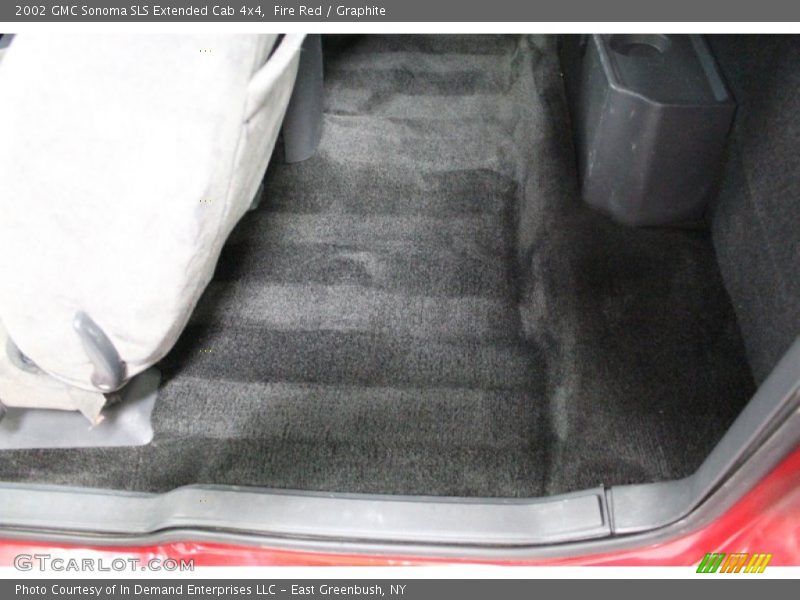 Fire Red / Graphite 2002 GMC Sonoma SLS Extended Cab 4x4