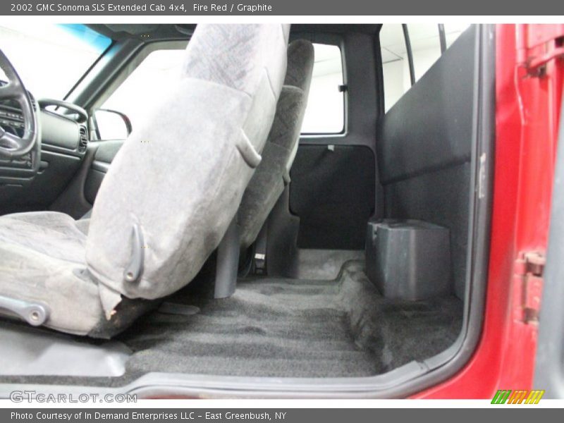 Fire Red / Graphite 2002 GMC Sonoma SLS Extended Cab 4x4
