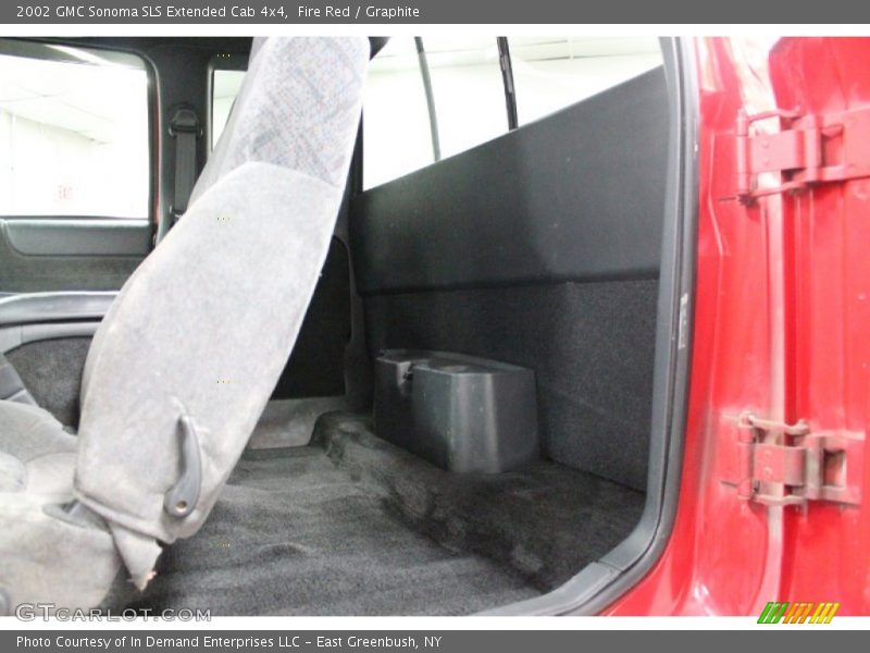 Fire Red / Graphite 2002 GMC Sonoma SLS Extended Cab 4x4