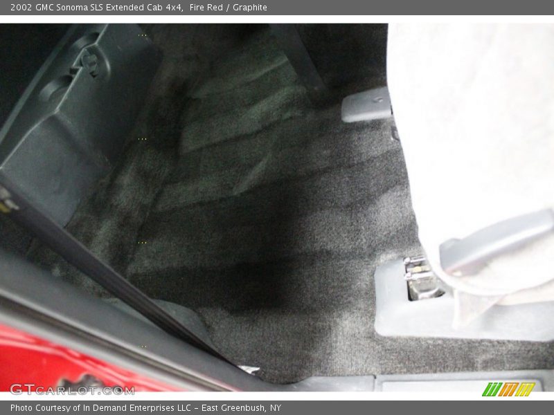 Fire Red / Graphite 2002 GMC Sonoma SLS Extended Cab 4x4
