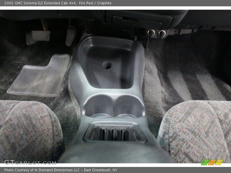 Fire Red / Graphite 2002 GMC Sonoma SLS Extended Cab 4x4