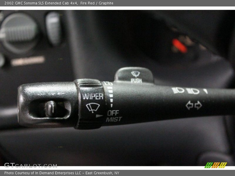 Fire Red / Graphite 2002 GMC Sonoma SLS Extended Cab 4x4