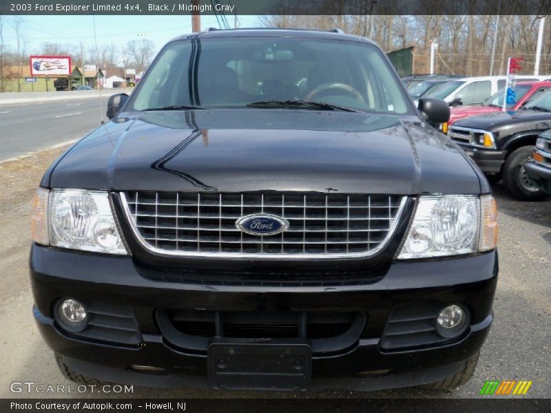 Black / Midnight Gray 2003 Ford Explorer Limited 4x4