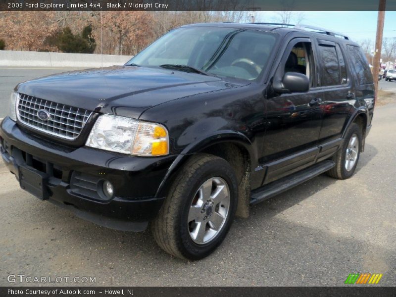 Black / Midnight Gray 2003 Ford Explorer Limited 4x4