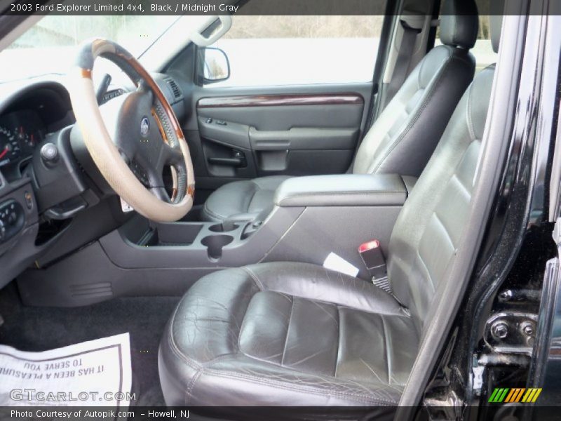 Black / Midnight Gray 2003 Ford Explorer Limited 4x4