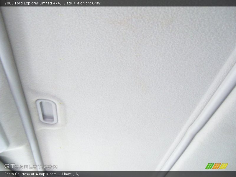 Black / Midnight Gray 2003 Ford Explorer Limited 4x4
