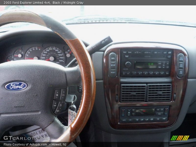 Black / Midnight Gray 2003 Ford Explorer Limited 4x4