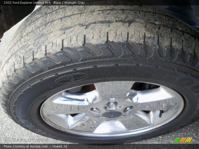 Black / Midnight Gray 2003 Ford Explorer Limited 4x4