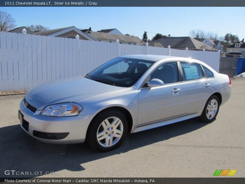 Silver Ice Metallic / Gray 2011 Chevrolet Impala LT