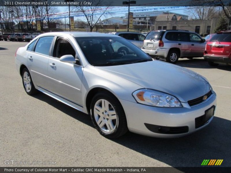 Silver Ice Metallic / Gray 2011 Chevrolet Impala LT