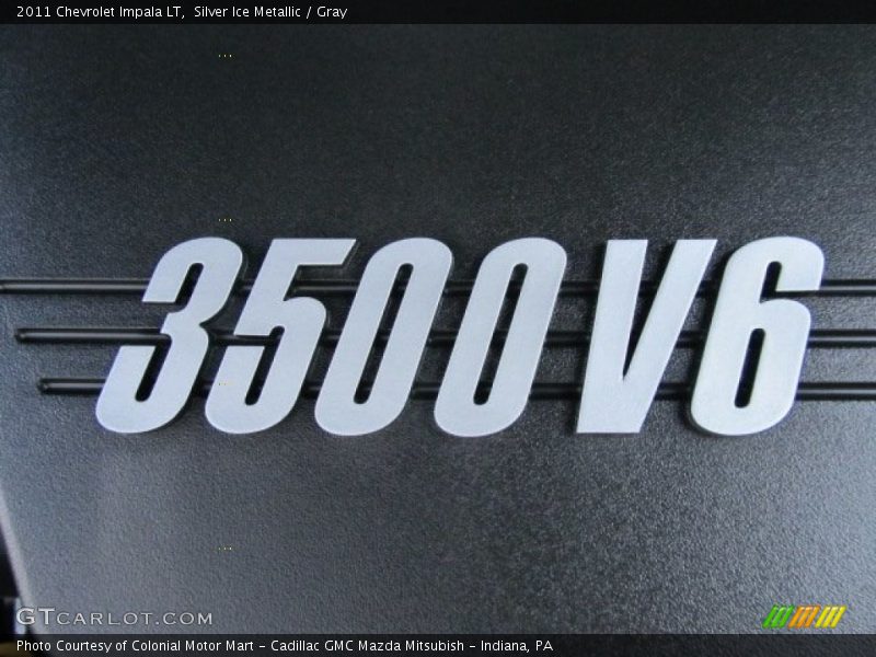 Silver Ice Metallic / Gray 2011 Chevrolet Impala LT
