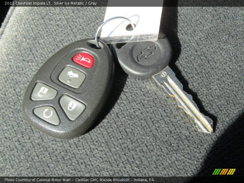 Silver Ice Metallic / Gray 2011 Chevrolet Impala LT