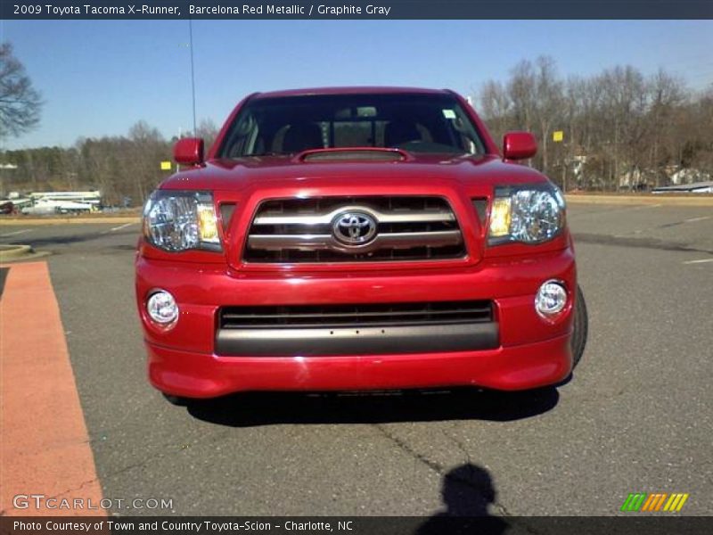 Barcelona Red Metallic / Graphite Gray 2009 Toyota Tacoma X-Runner