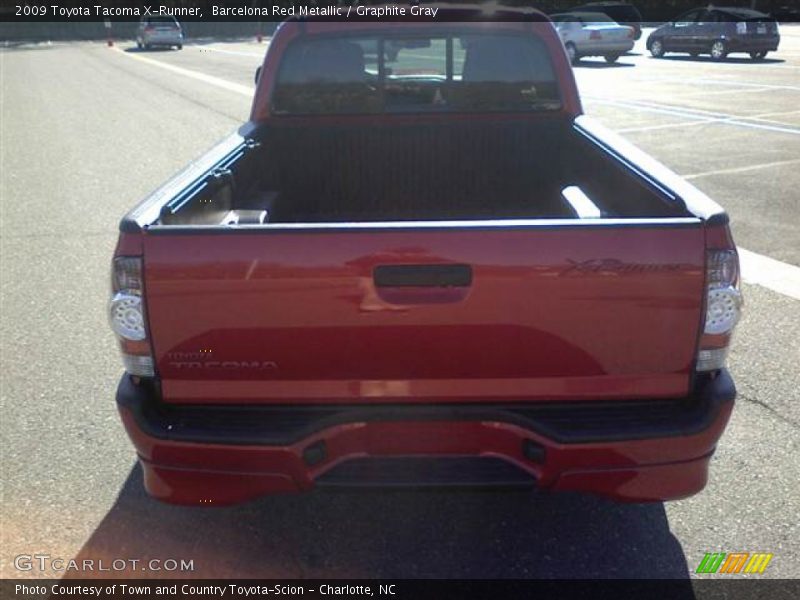 Barcelona Red Metallic / Graphite Gray 2009 Toyota Tacoma X-Runner