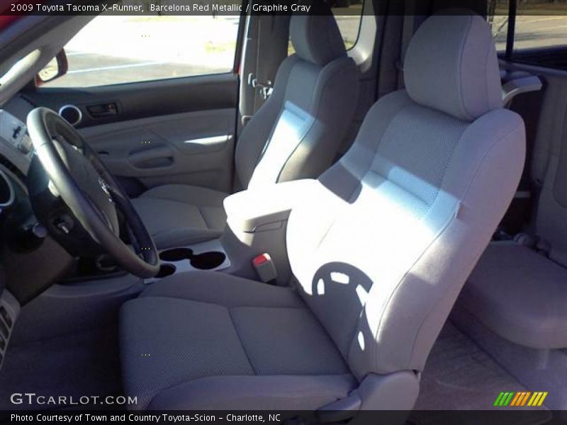 Barcelona Red Metallic / Graphite Gray 2009 Toyota Tacoma X-Runner