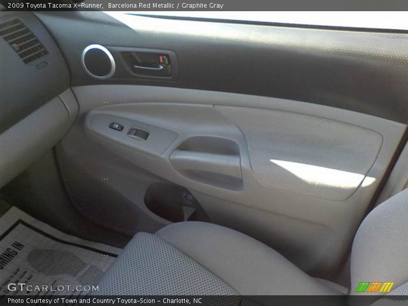Barcelona Red Metallic / Graphite Gray 2009 Toyota Tacoma X-Runner
