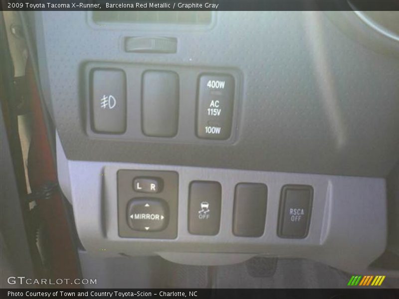 Barcelona Red Metallic / Graphite Gray 2009 Toyota Tacoma X-Runner