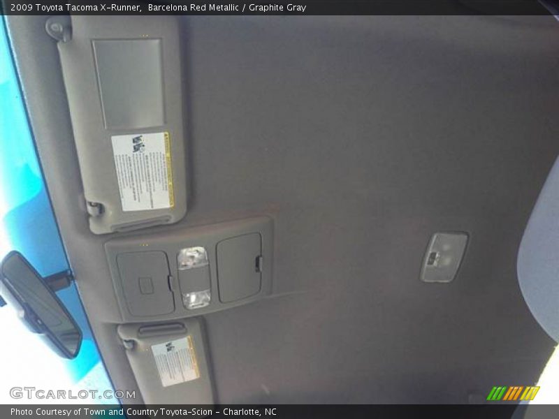 Barcelona Red Metallic / Graphite Gray 2009 Toyota Tacoma X-Runner