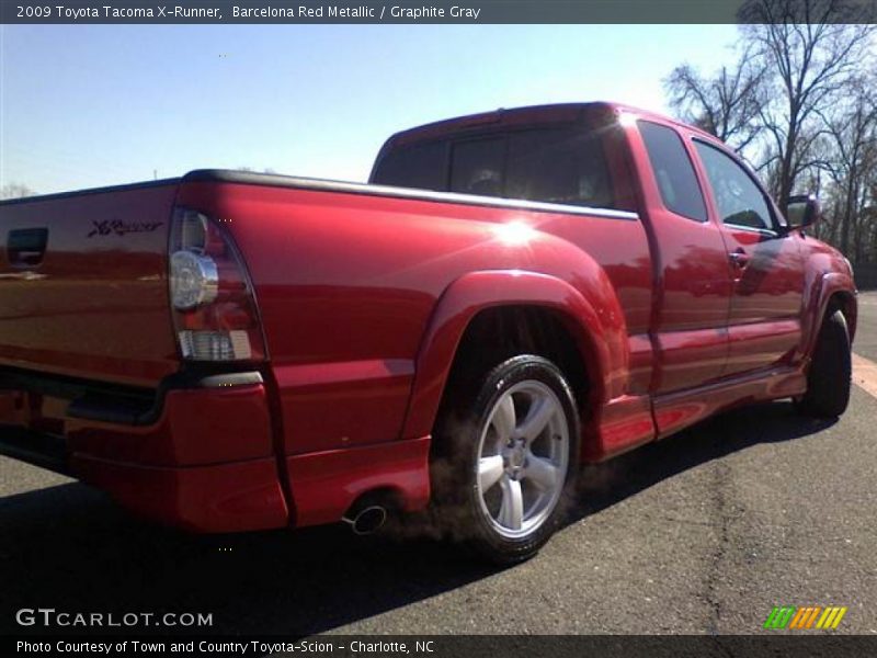 Barcelona Red Metallic / Graphite Gray 2009 Toyota Tacoma X-Runner