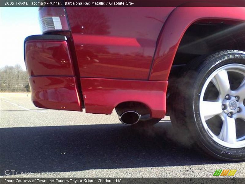 Exhaust of 2009 Tacoma X-Runner