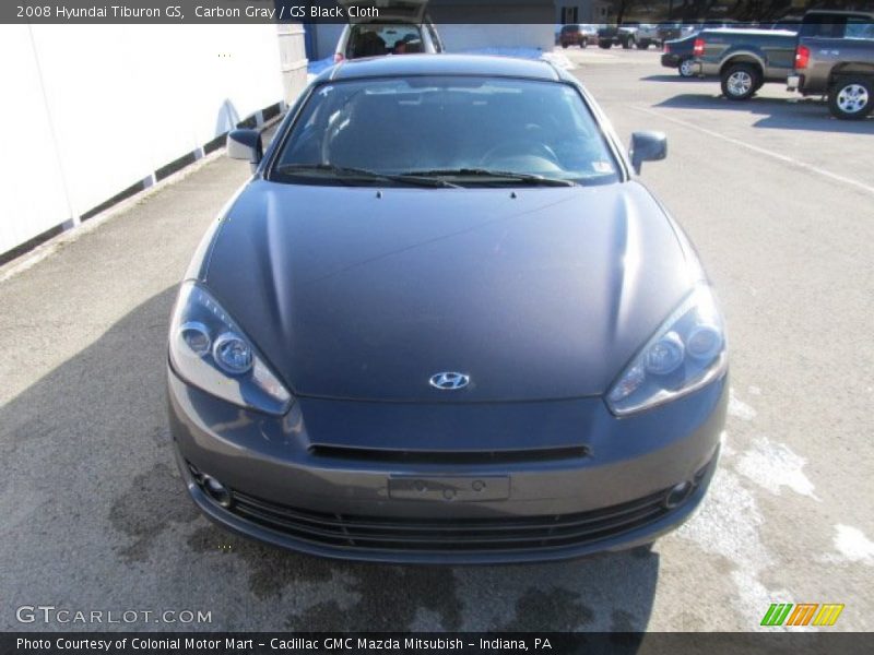 Carbon Gray / GS Black Cloth 2008 Hyundai Tiburon GS
