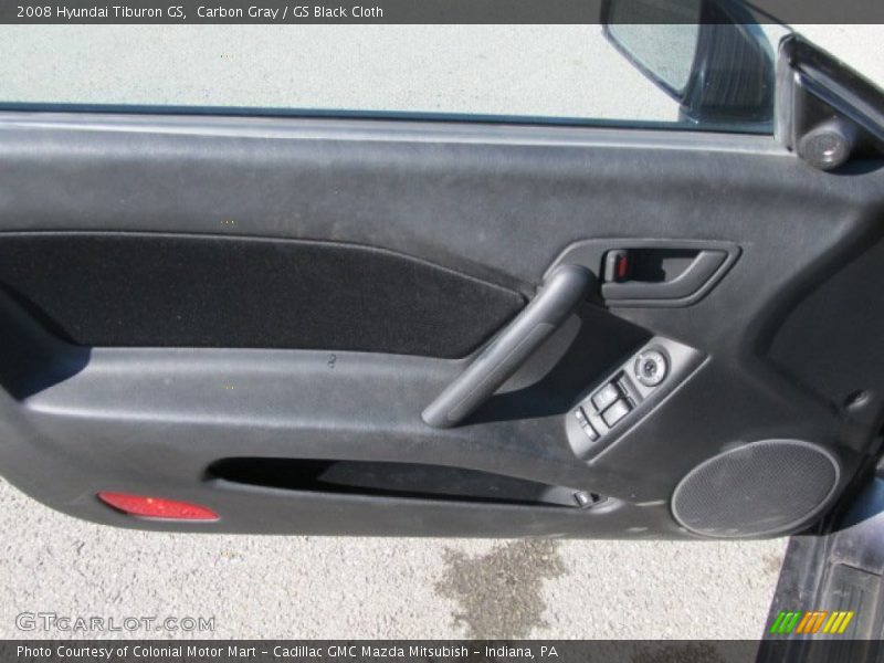 Carbon Gray / GS Black Cloth 2008 Hyundai Tiburon GS