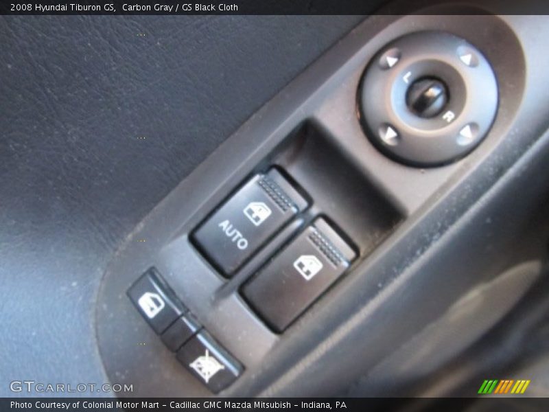 Carbon Gray / GS Black Cloth 2008 Hyundai Tiburon GS