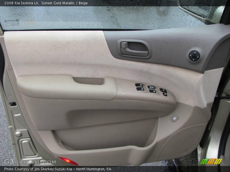 Sunset Gold Metallic / Beige 2008 Kia Sedona LX