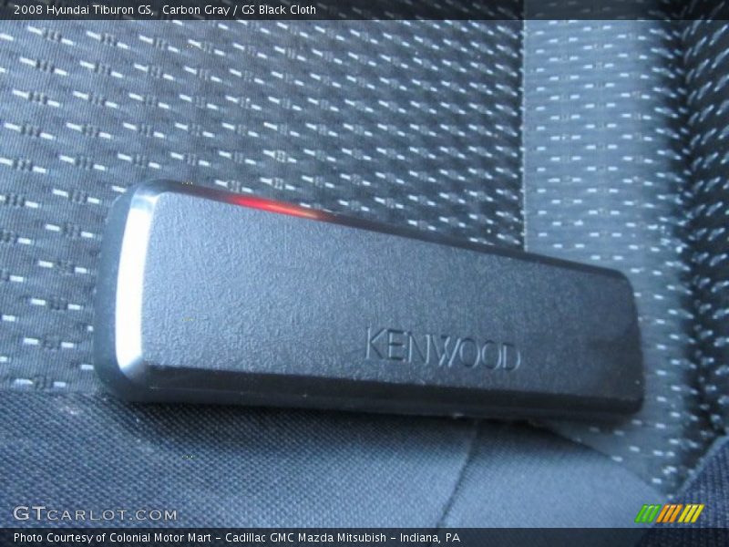 Carbon Gray / GS Black Cloth 2008 Hyundai Tiburon GS