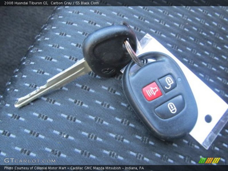 Keys of 2008 Tiburon GS