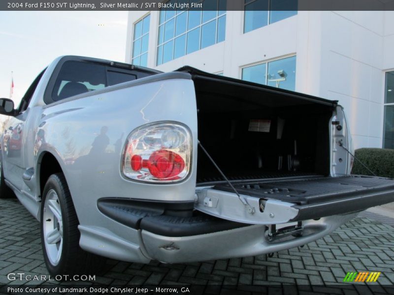 Silver Metallic / SVT Black/Light Flint 2004 Ford F150 SVT Lightning