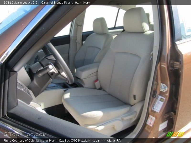 Caramel Bronze Pearl / Warm Ivory 2011 Subaru Legacy 2.5i