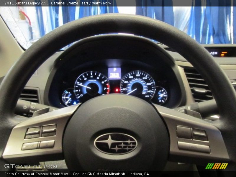 Caramel Bronze Pearl / Warm Ivory 2011 Subaru Legacy 2.5i