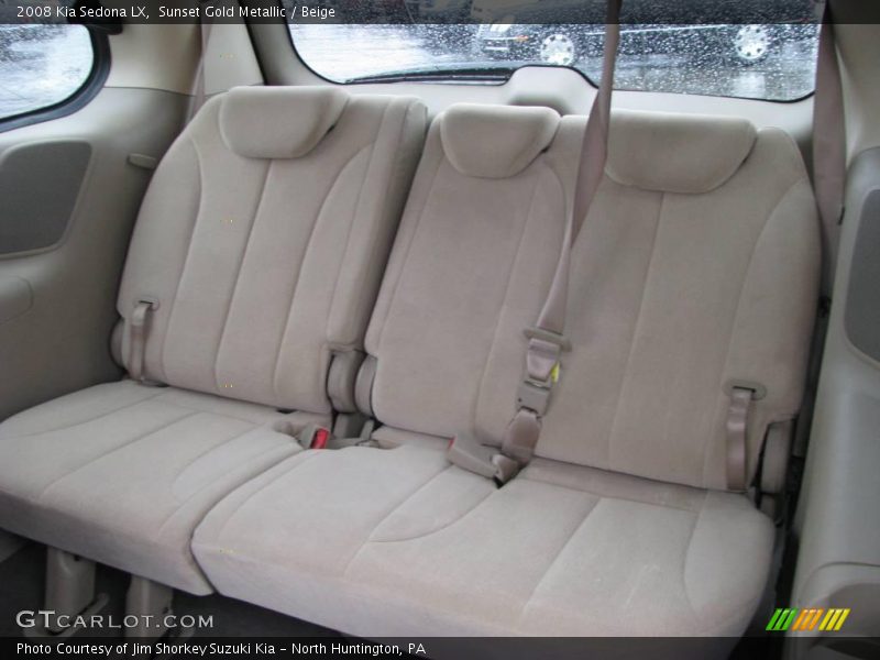 Sunset Gold Metallic / Beige 2008 Kia Sedona LX