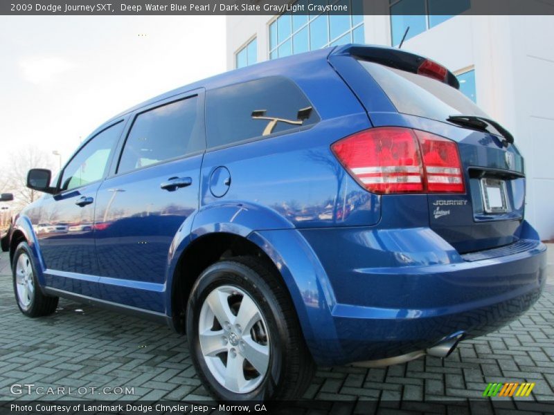 Deep Water Blue Pearl / Dark Slate Gray/Light Graystone 2009 Dodge Journey SXT