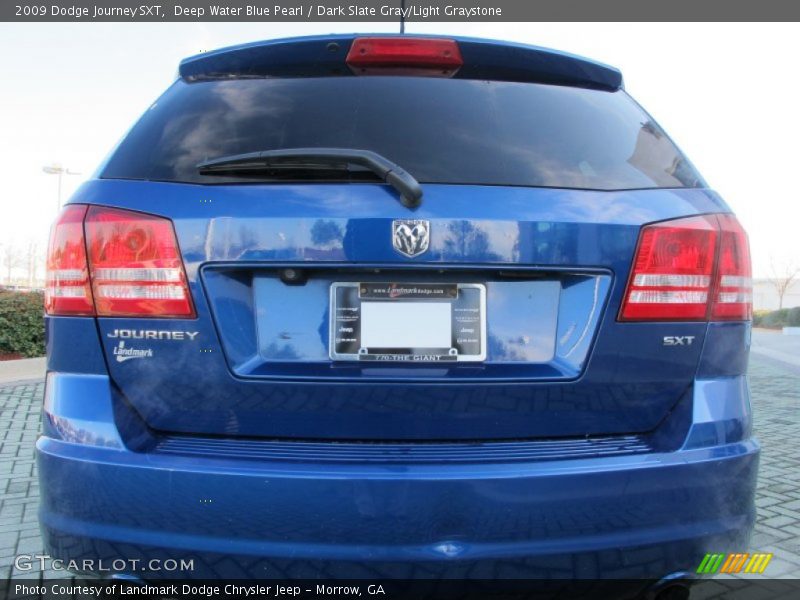 Deep Water Blue Pearl / Dark Slate Gray/Light Graystone 2009 Dodge Journey SXT