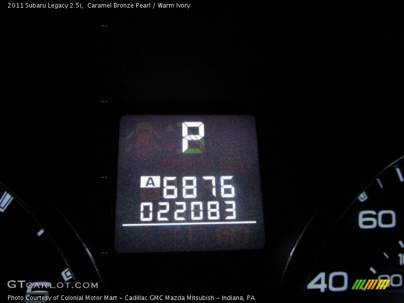 Caramel Bronze Pearl / Warm Ivory 2011 Subaru Legacy 2.5i