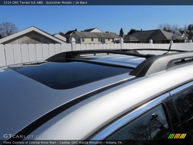 Quicksilver Metallic / Jet Black 2010 GMC Terrain SLE AWD