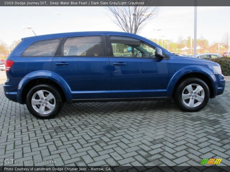 Deep Water Blue Pearl / Dark Slate Gray/Light Graystone 2009 Dodge Journey SXT