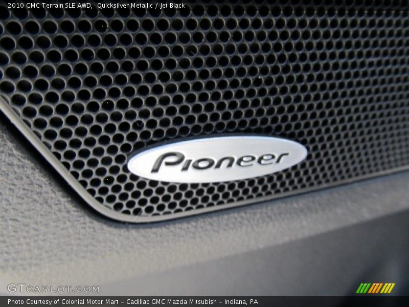 Quicksilver Metallic / Jet Black 2010 GMC Terrain SLE AWD