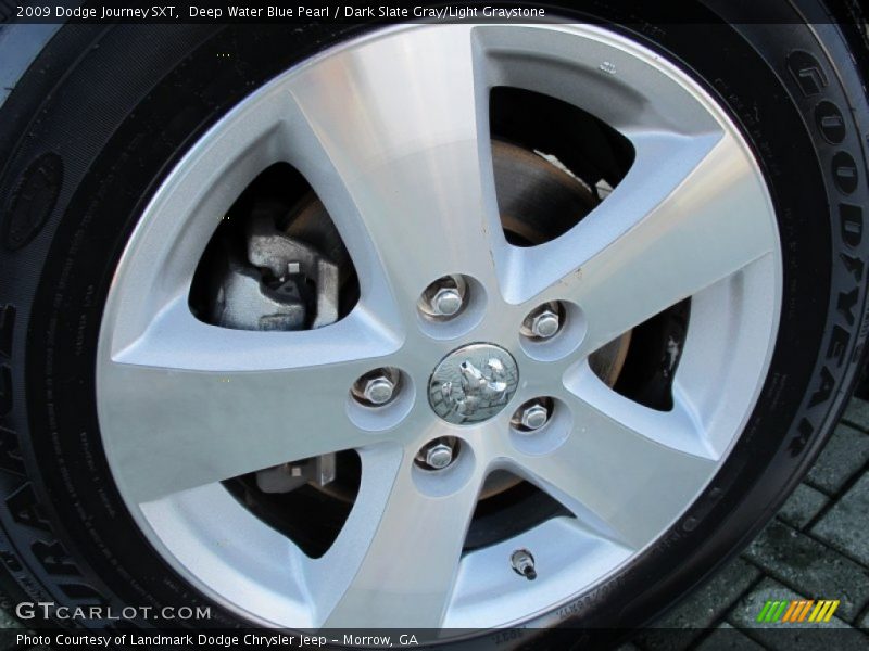 Deep Water Blue Pearl / Dark Slate Gray/Light Graystone 2009 Dodge Journey SXT