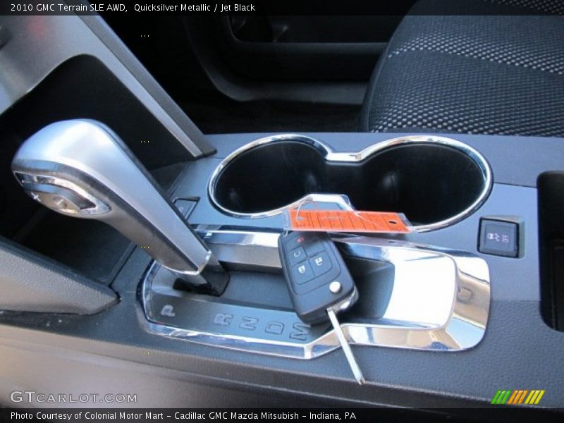 Quicksilver Metallic / Jet Black 2010 GMC Terrain SLE AWD