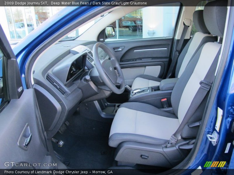 Deep Water Blue Pearl / Dark Slate Gray/Light Graystone 2009 Dodge Journey SXT
