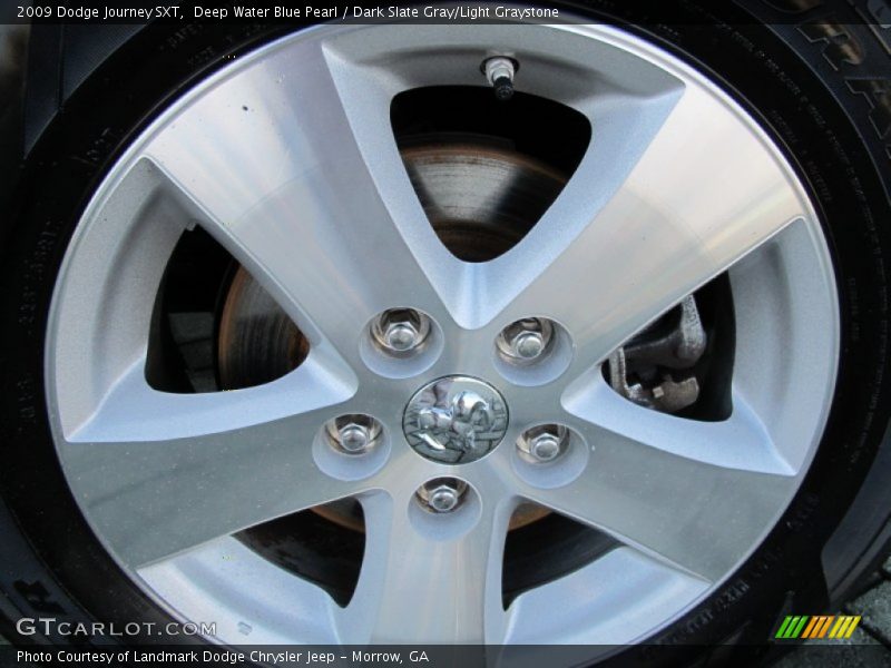 Deep Water Blue Pearl / Dark Slate Gray/Light Graystone 2009 Dodge Journey SXT